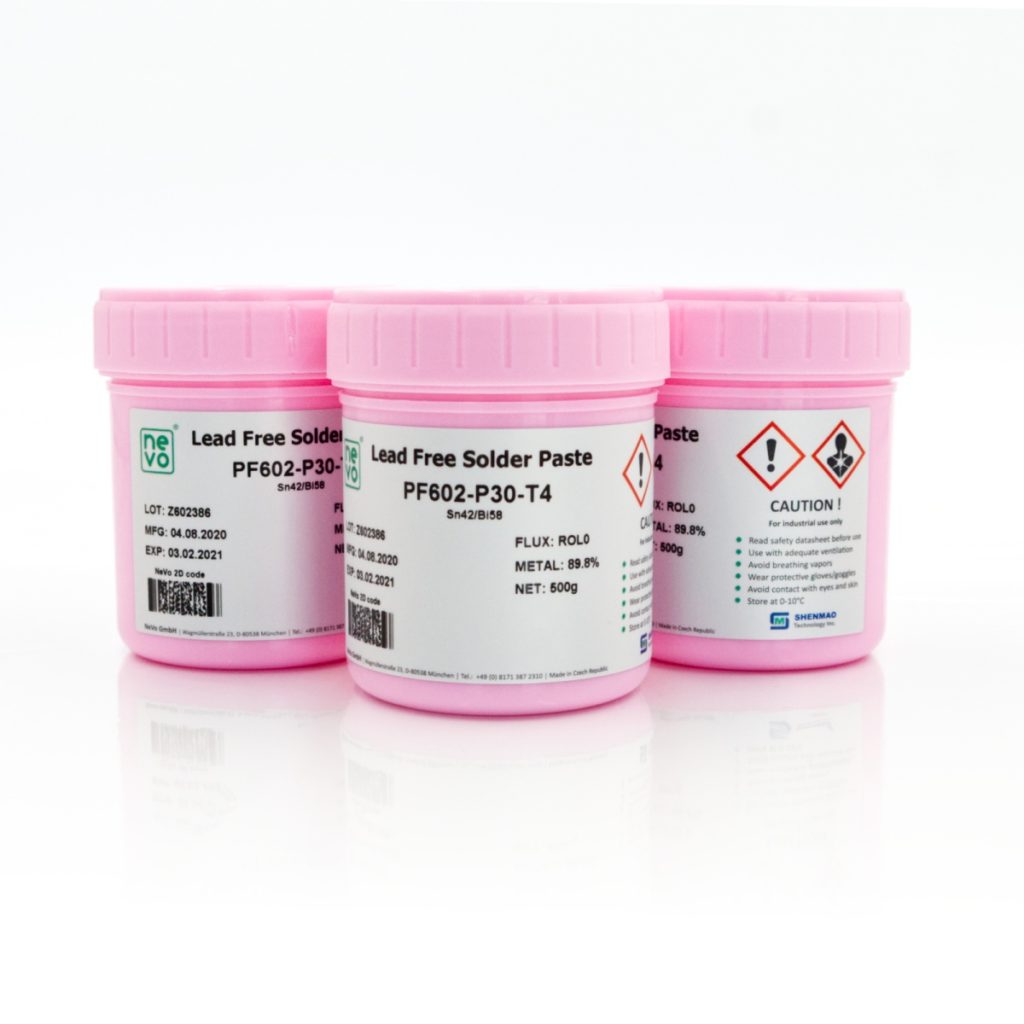 NeVo PF602 Lead Free Solder Paste