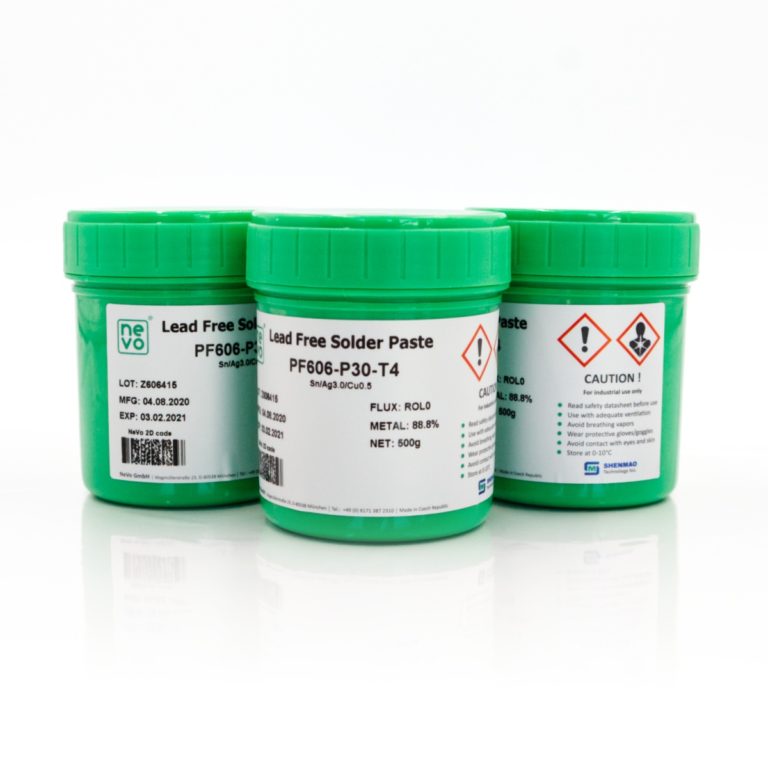PF606 LeadFree Solder Paste NeVo Solder