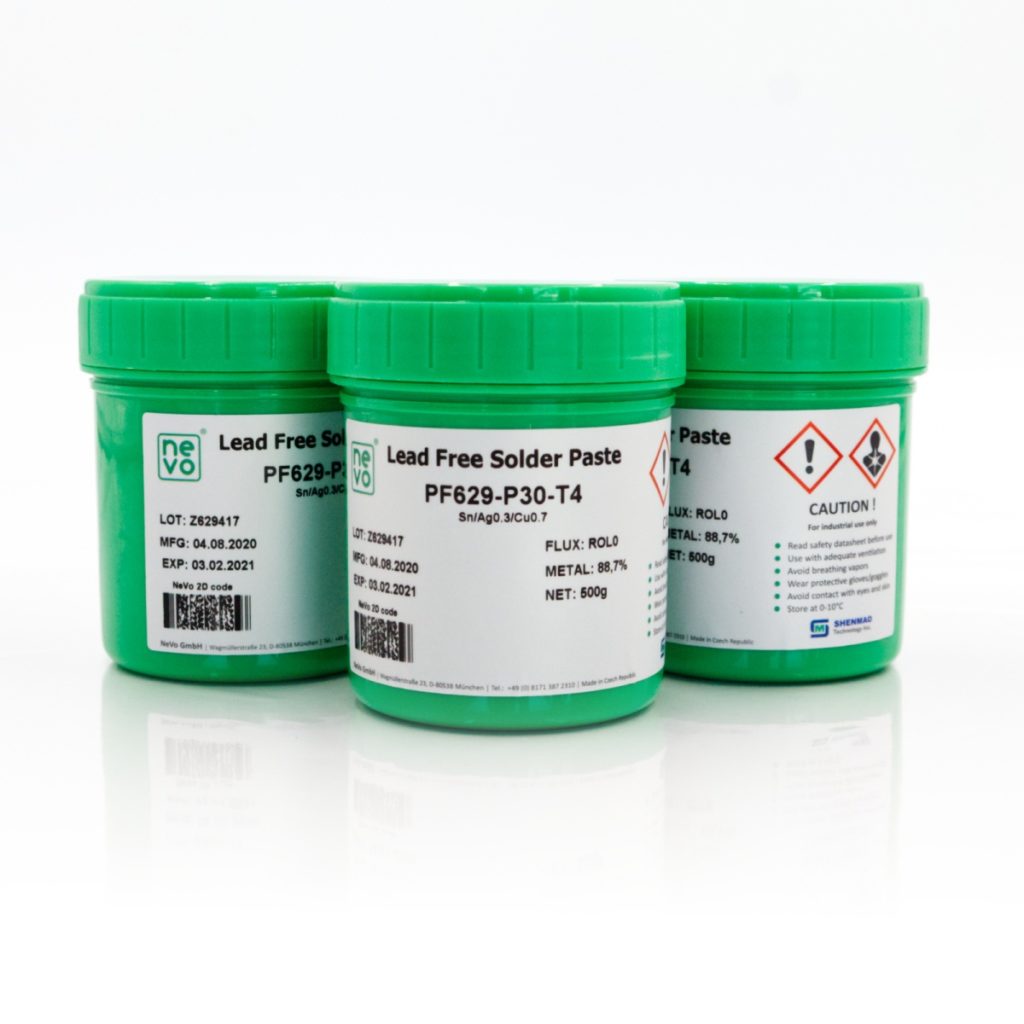 NeVo PF629 Lead Free Solder Paste