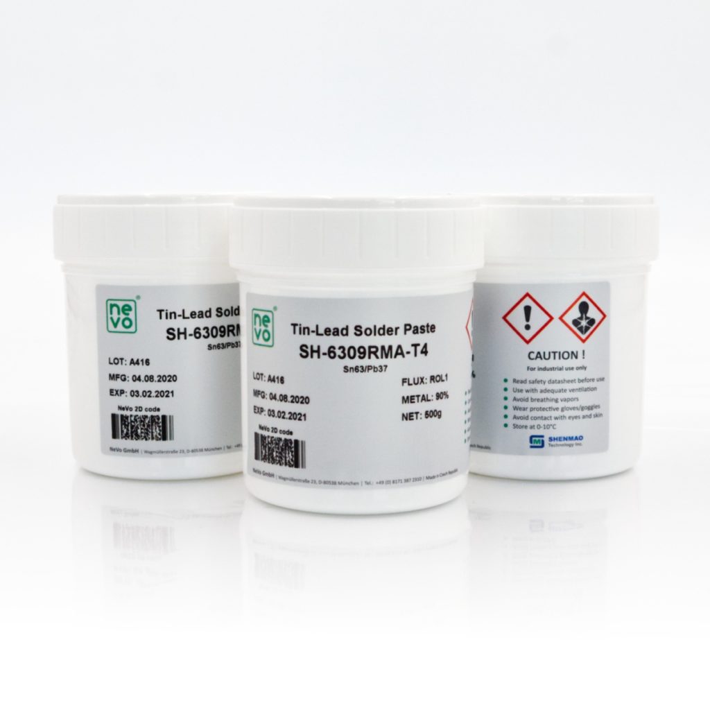 Nevo SH-63 Tin-Lead Solder Paste